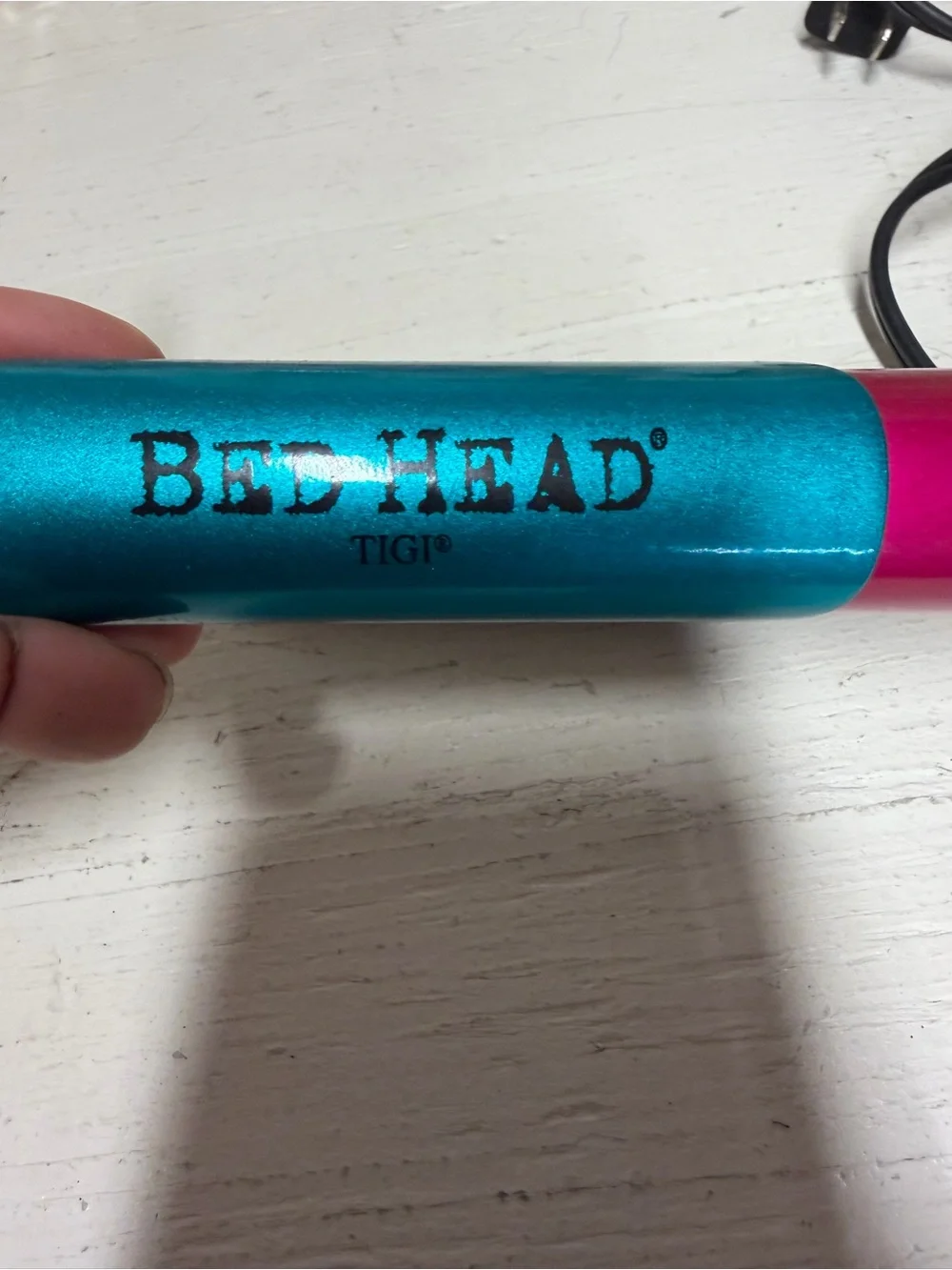 BedHead Teal and Pink Crimping Iron
